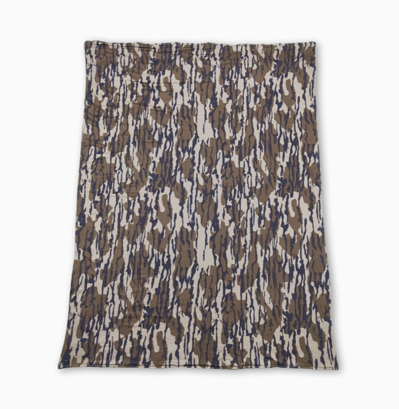Bark Camo Blanket