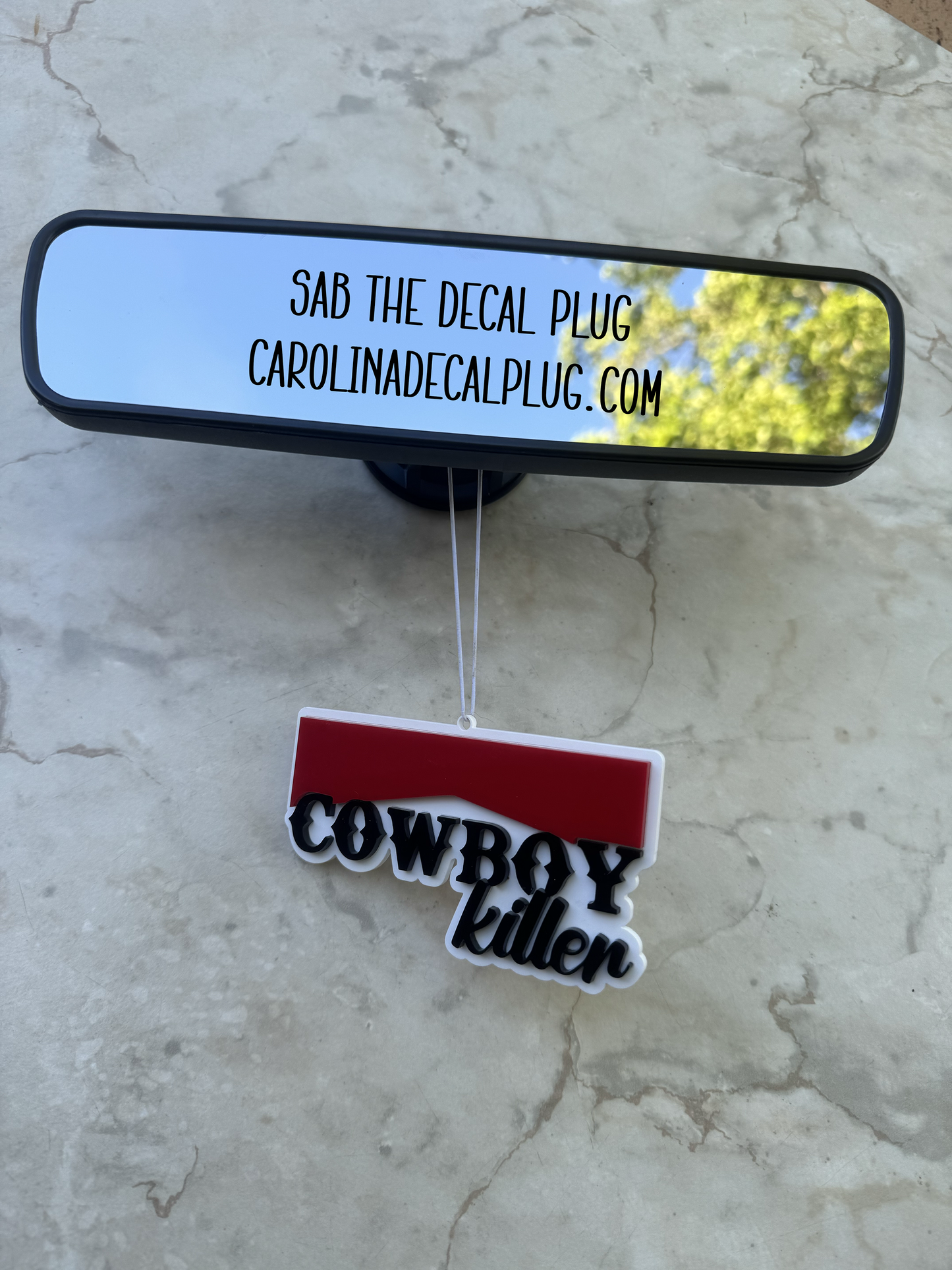 Cowboy Killer Car Charm