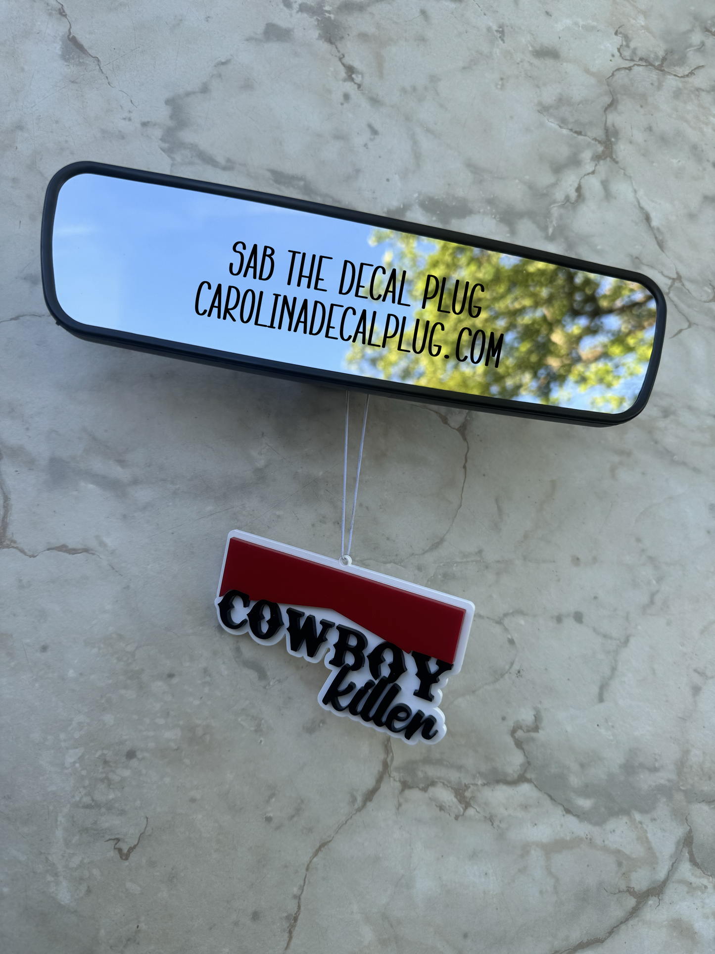 Cowboy Killer Car Charm