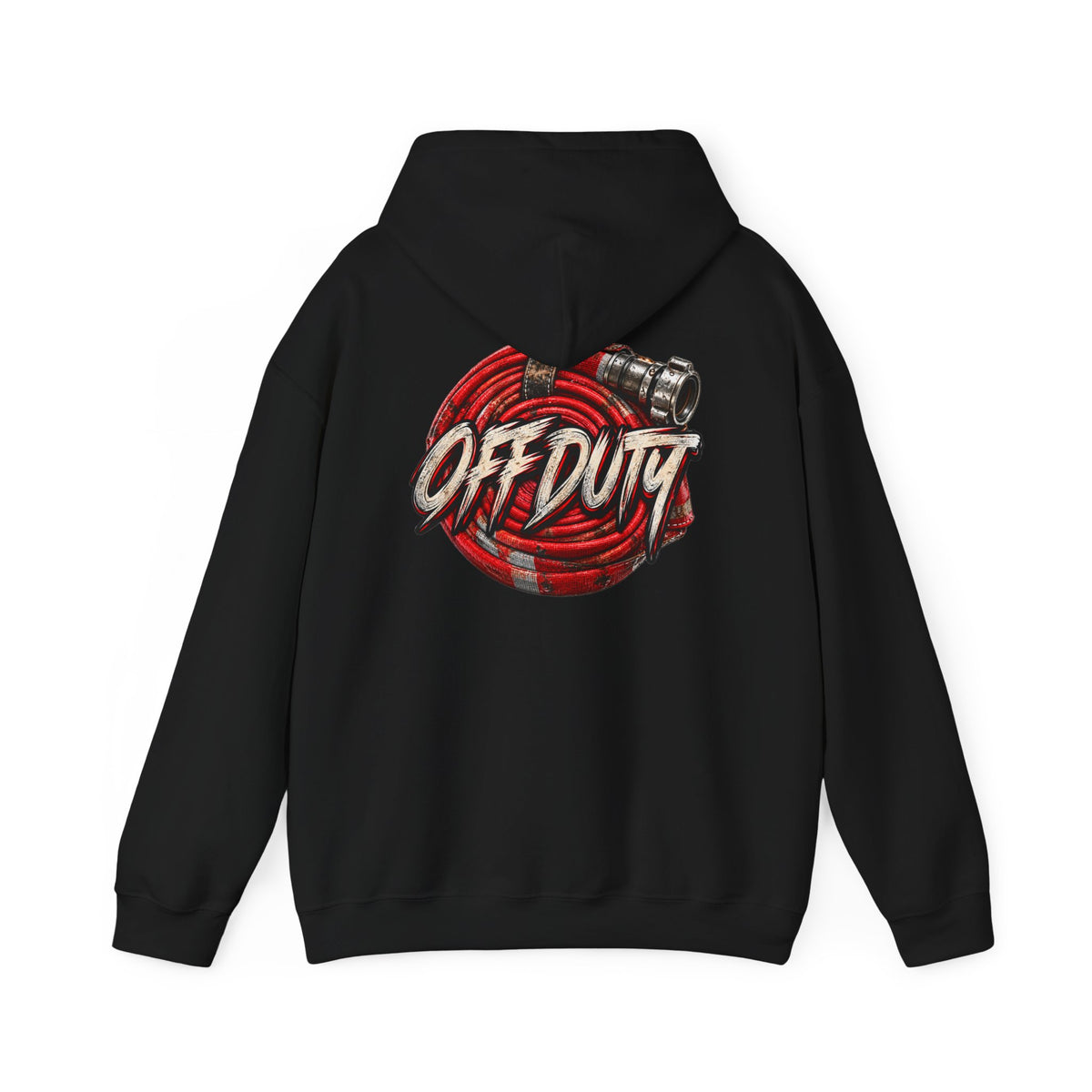 Off Duty Fire Hose Hoodie