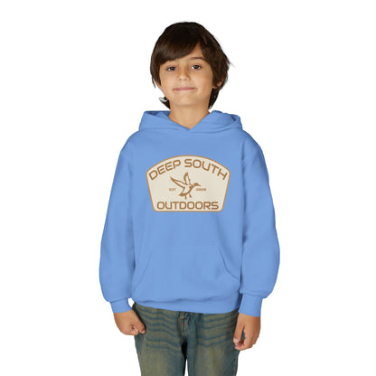 Deep South Outdoors Youth Hoodie Carolina Blue