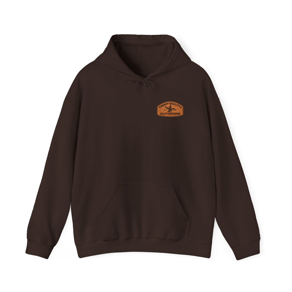 Deep South Leather Patch Hoodie