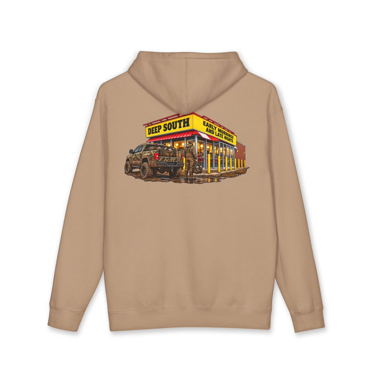 Early Mornings and Late Nights Hoodie 2.0 Sandstone