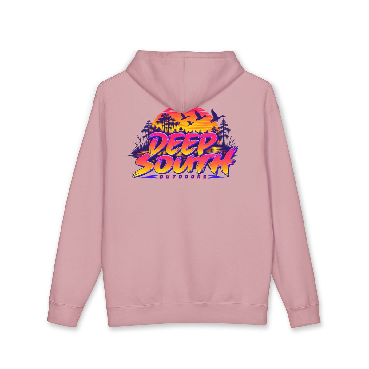 Deep South Sunset Hoodie Dusty Pink