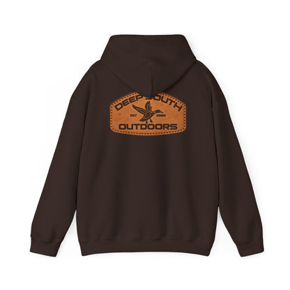 Deep South Leather Patch Hoodie