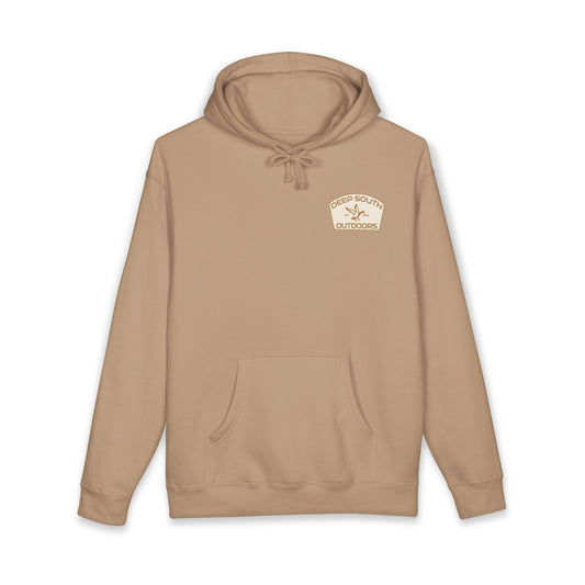Deep South Outdoors Patch Hoodie Sandstone