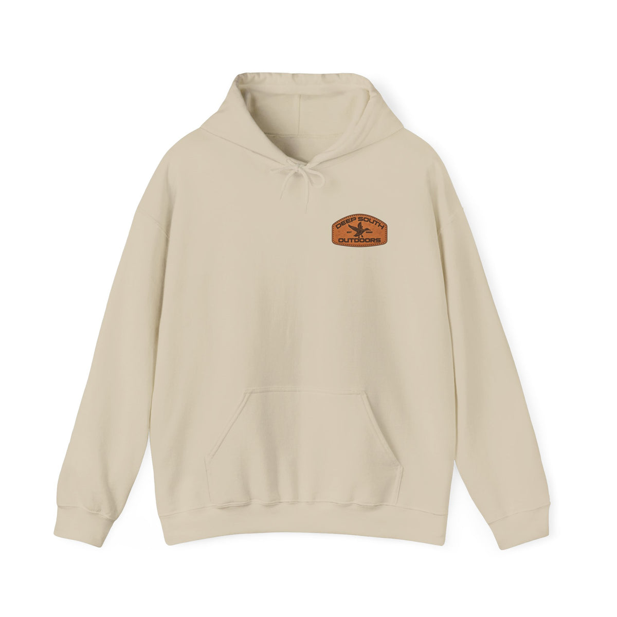Deep South Leather Patch Hoodie