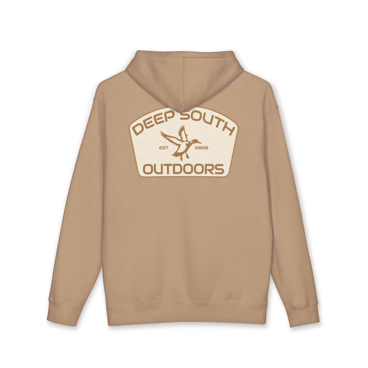 Deep South Outdoors Patch Hoodie Sandstone