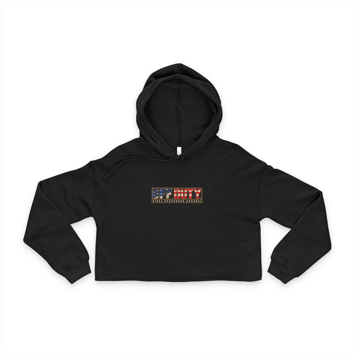 Off Duty Cropped Hoodie