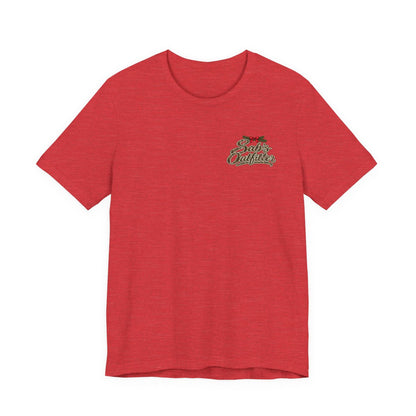 Lowrys Christmas Parade Camo Badge Tee (Red)