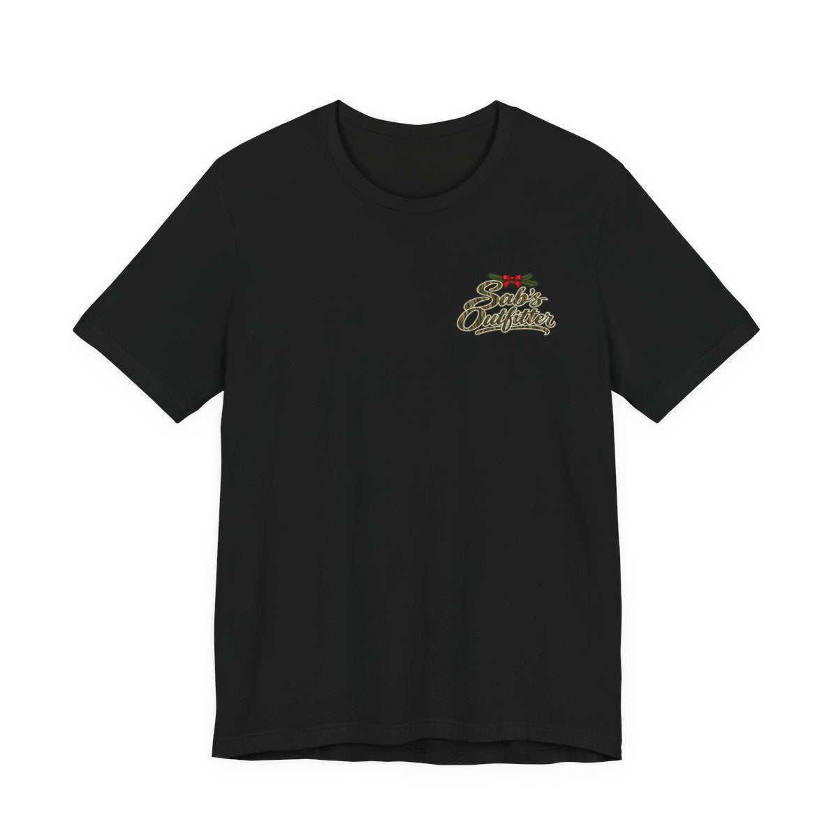Lowrys Christmas Parade 2026 Camo Badge Tee (Black)