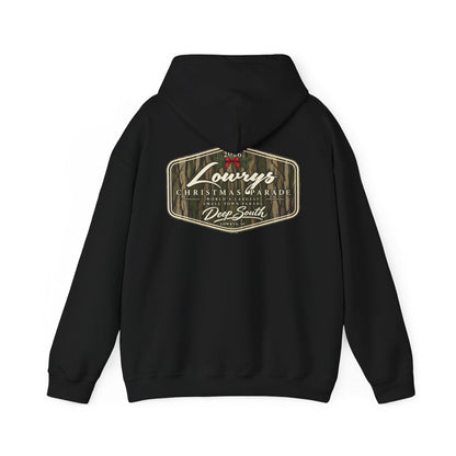 Lowrys Parade 2026 Camo Badge Hoodie (Black)