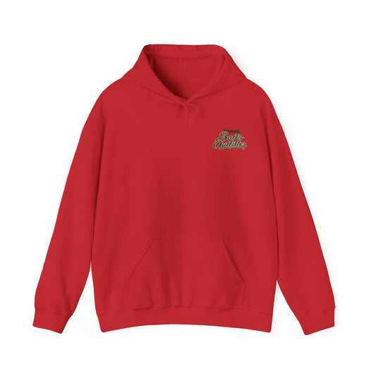 Lowrys Parade 2026 Camo Badge Hoodie (Red)