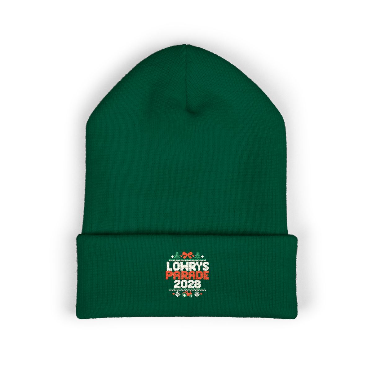 Lowrys Parade 2026 Embroidered Beanie