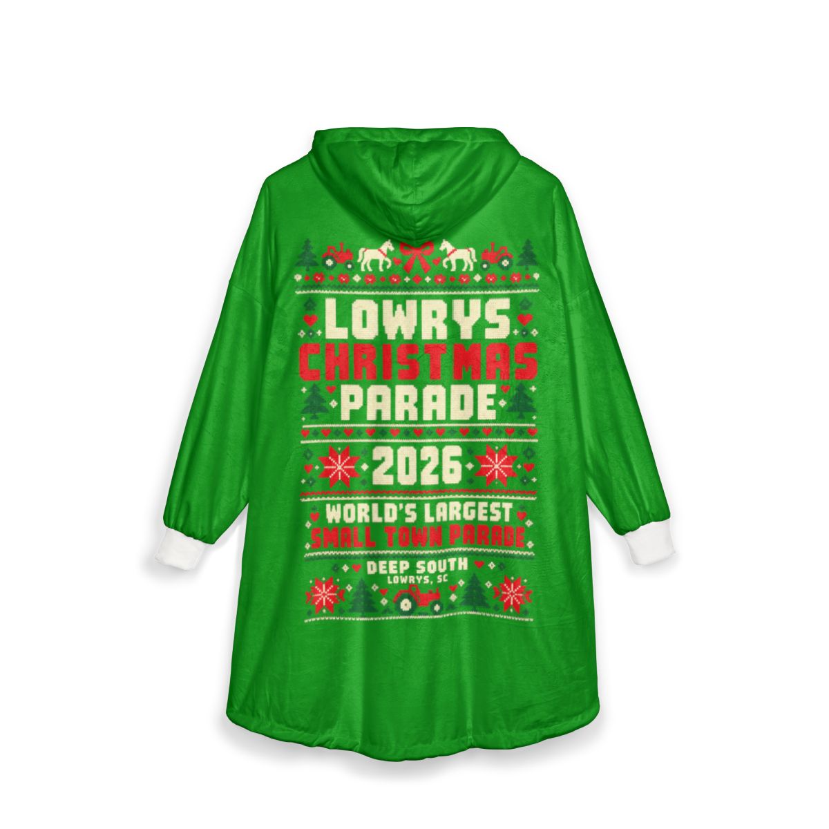 Lowrys Christmas Parade 2026 Hooded Blanket