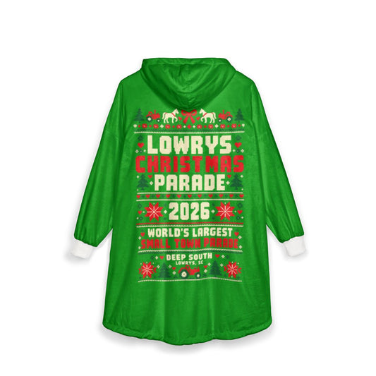 Lowrys Christmas Parade 2026 Hooded Blanket