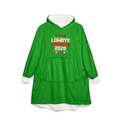 Lowrys Christmas Parade 2026 Hooded Blanket