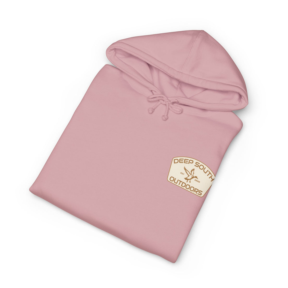 Deep South Outdoors Patch Hoodie Dusty Pink