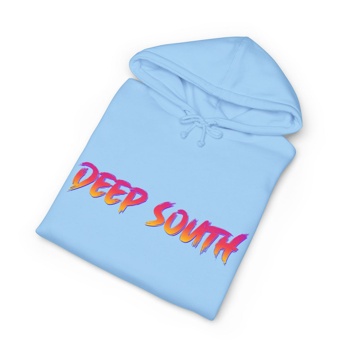 Deep South Sunset Hoodie Blue Aqua