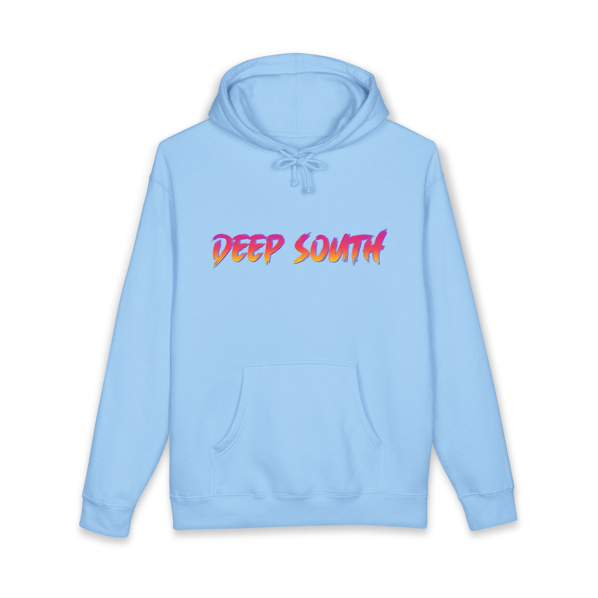 Deep South Sunset Hoodie Blue Aqua
