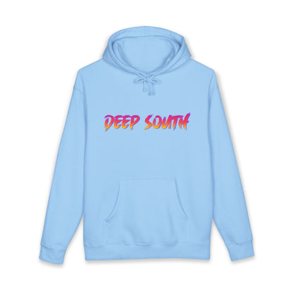 Deep South Sunset Hoodie Blue Aqua