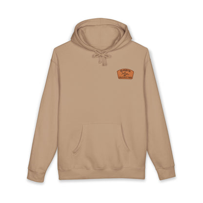 Sab's Outfitter Leather Patch Hoodie Sandstone