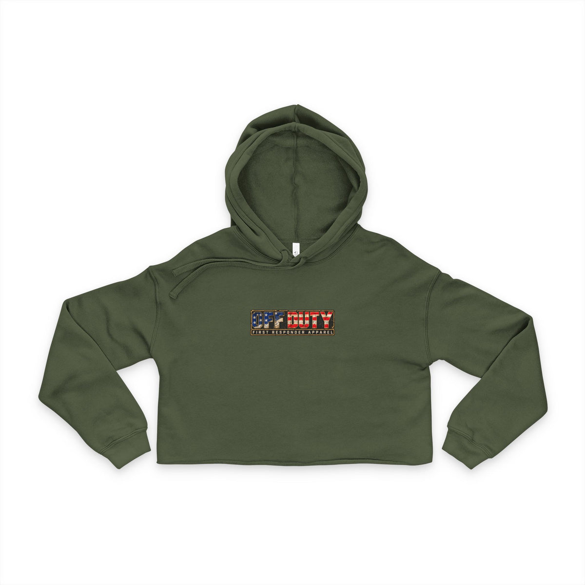 Off Duty Cropped Hoodie