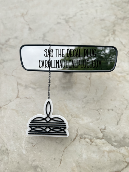 Boot Stitch Car Charm