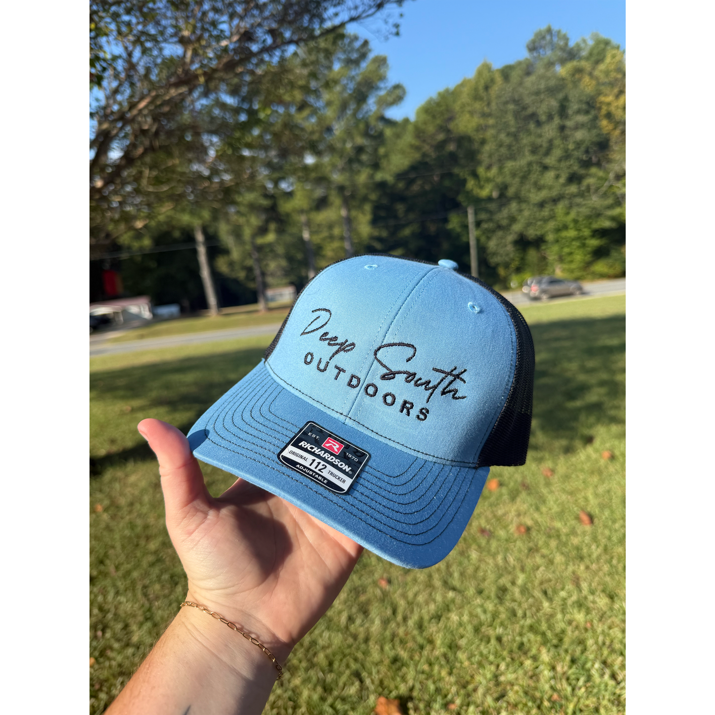 DSO Carolina Blue/Black Snapback