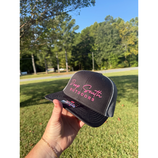 DSO Black/Gray (Pink Thread) Snapback