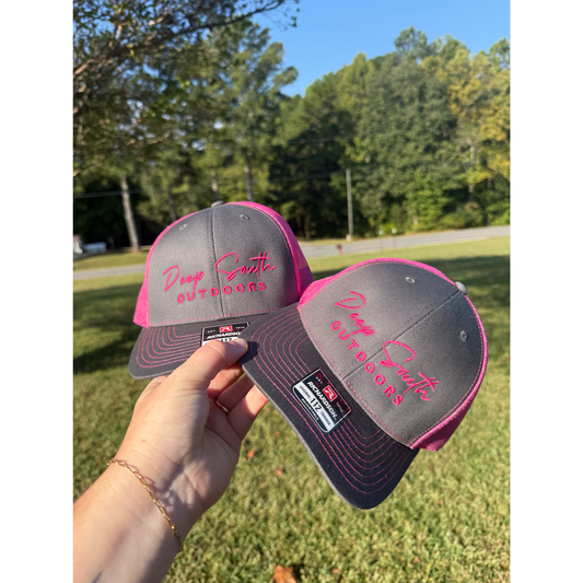DSO Gray/Pink Snapback