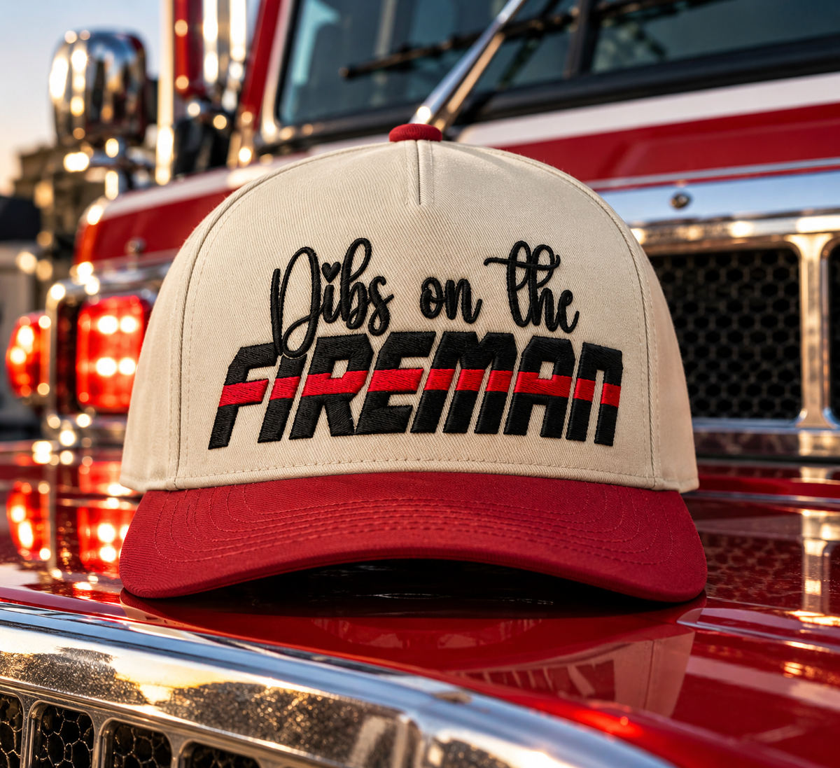 Dibs On The Fireman Snapback