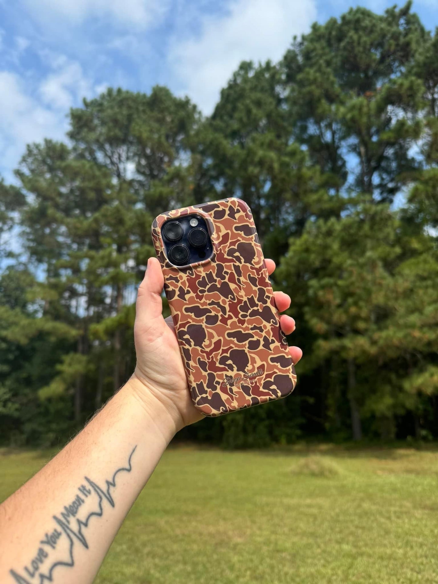 Duck Camo iPhone Case + MagSafe Grip