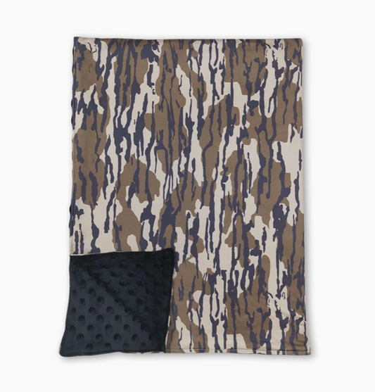 Bark Camo Blanket
