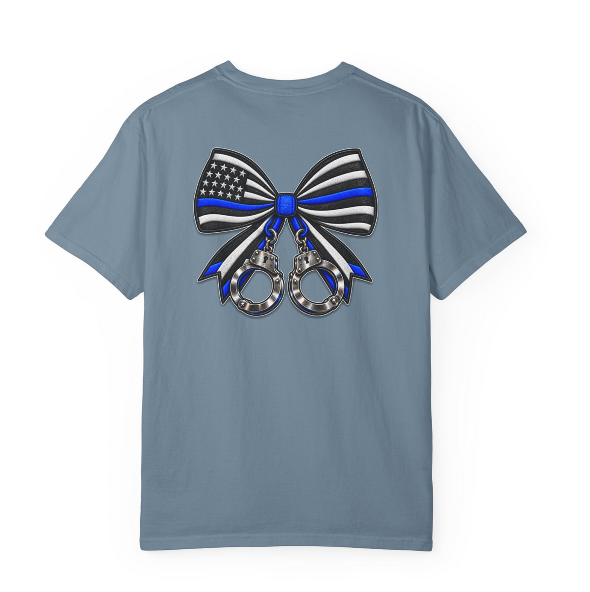 Hand Cuffs Bow (Faux Embroider Patch)