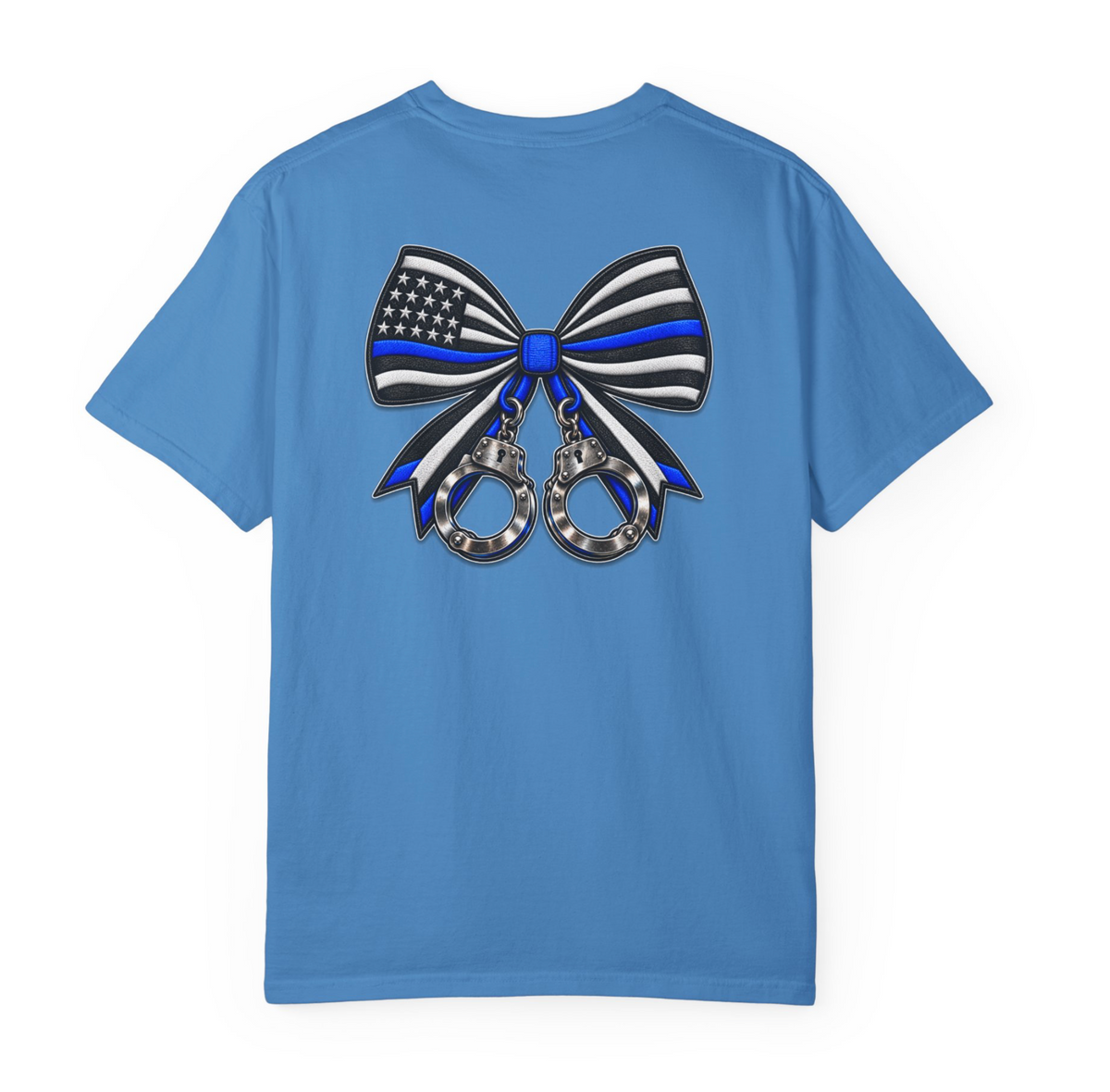 Hand Cuffs Bow (Faux Embroider Patch)