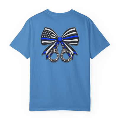 Hand Cuffs Bow (Faux Embroider Patch)