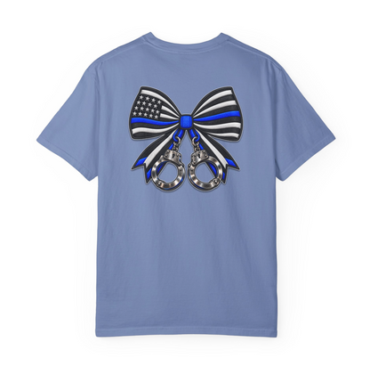 Hand Cuffs Bow (Faux Embroider Patch)