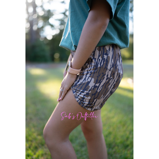 Bark Camo Shorts