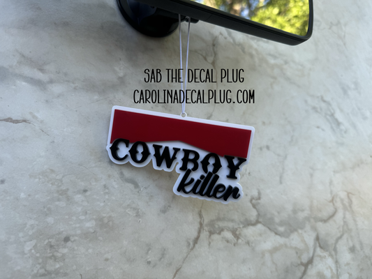 Cowboy Killer Car Charm